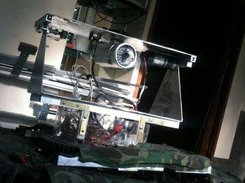 An advanced turret completely managed by Java Robot