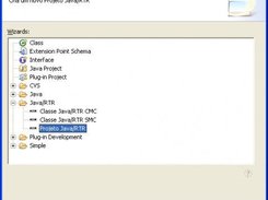 EclipseRTR2Java Plugin new project screen.
