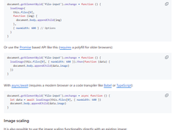 JavaScript Load Image Screenshot 1
