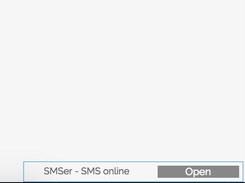 javascript sms widget