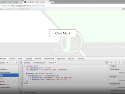 JavaScript Tracker Screenshot 1