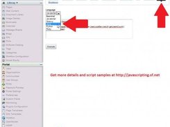 Access to the Liferay script console