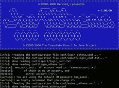 JavAthena under linux with an english user