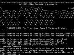 JavAthena under ms-dos with a french user