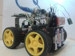 The 4WD robotic-agent with Arduino+Raspberry