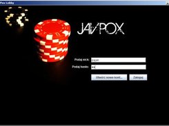 Login screen.