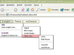 JAWIG Cascading Menu