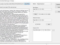 JAWS - Just Another Web Scraper Screenshot 1