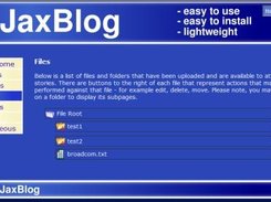 Admin Uploaded File Browser
