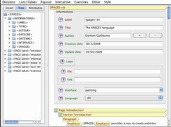 2 - Editing with Jaxe: form display type, tree panel