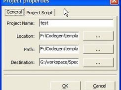 Edit Project properties