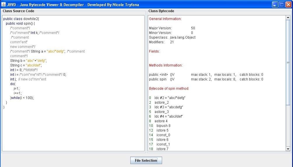 JBVD Java Decompiler