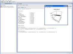 The linear solution of the model.