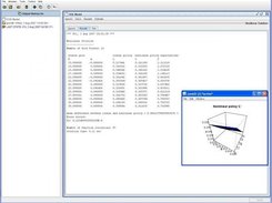 The nonlinear solution of the model.
