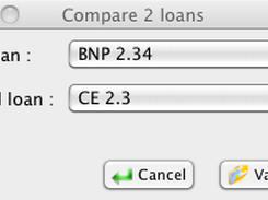 Comparator dialog