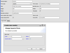 Visual Editor for forms