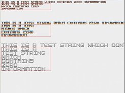 Bitmap font test using BMFont