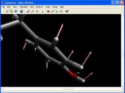 Vibrational Analysis: displacement vectors