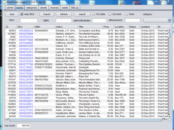 Book tab with over 180K records