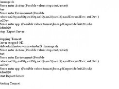 report restart