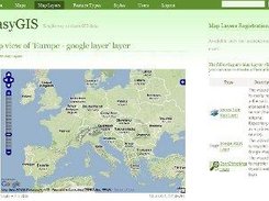 DashBoard - Google Maps layer