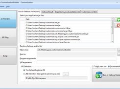 Java Customization Builder Screenshot 1