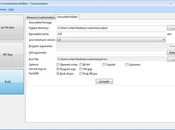 Java Customization Builder Screenshot 2