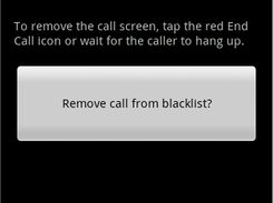 Blocked Call Notification