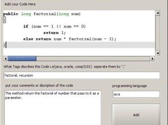 Adding code.