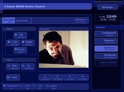 GUI Example: Sony EVI-D31 Cameras (HTML page in browser)