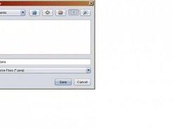 Generate source dialog: Specifying filename and folder