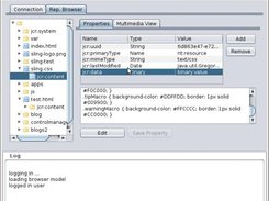 Node Tree and Property Detail