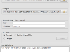 Encrytion in progress