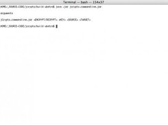 jCrypto - Command Line