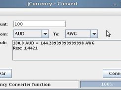 JCurrency 1.2 pre-alpha Convert frame