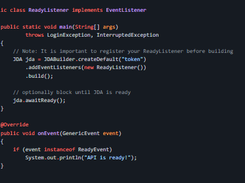 JDA Screenshot 1