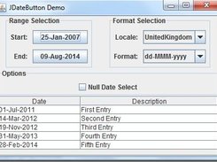 Example program no dialog