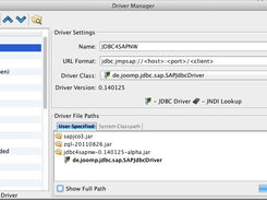 DB Visualizer driver manager