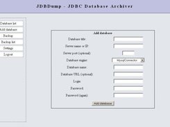 Adding new database to the system