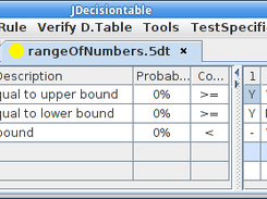 there is one decision table per tab