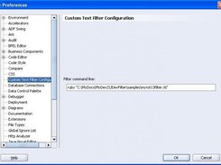 Setting filter preferences..