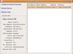 Device with Configuration Error