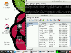 JDiskCat 1.3.0 running on Raspberry PI