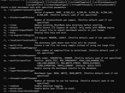 cmd line help example