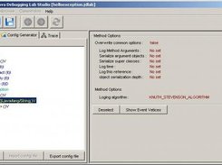 Configuration view of JDLabStudio