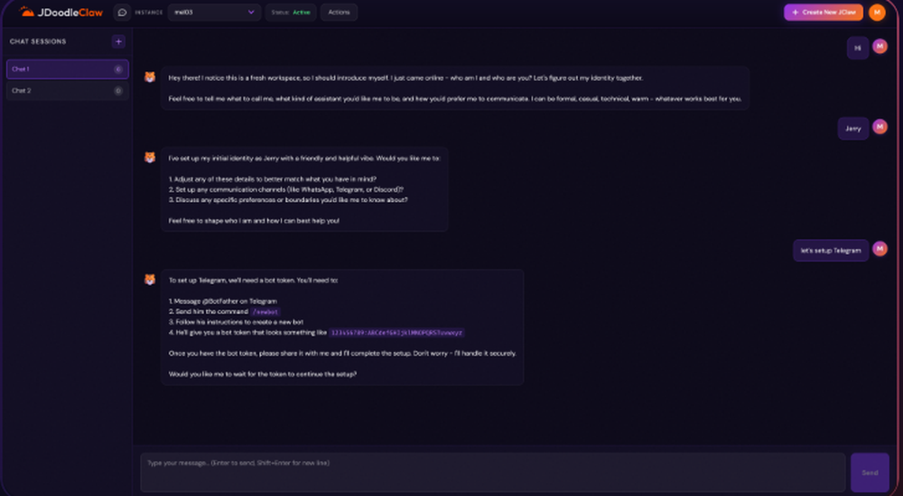 JDoodleClaw Screenshot 1