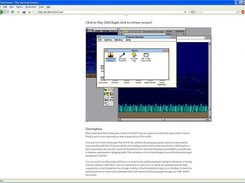 SimTower running in Windows 3.11 in a browser as an applet