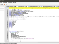 The Mainwindow