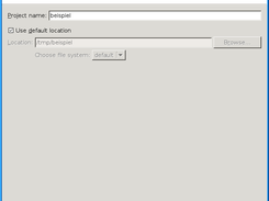 New Project Wizard