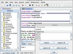 jeHEP JAVA text editor